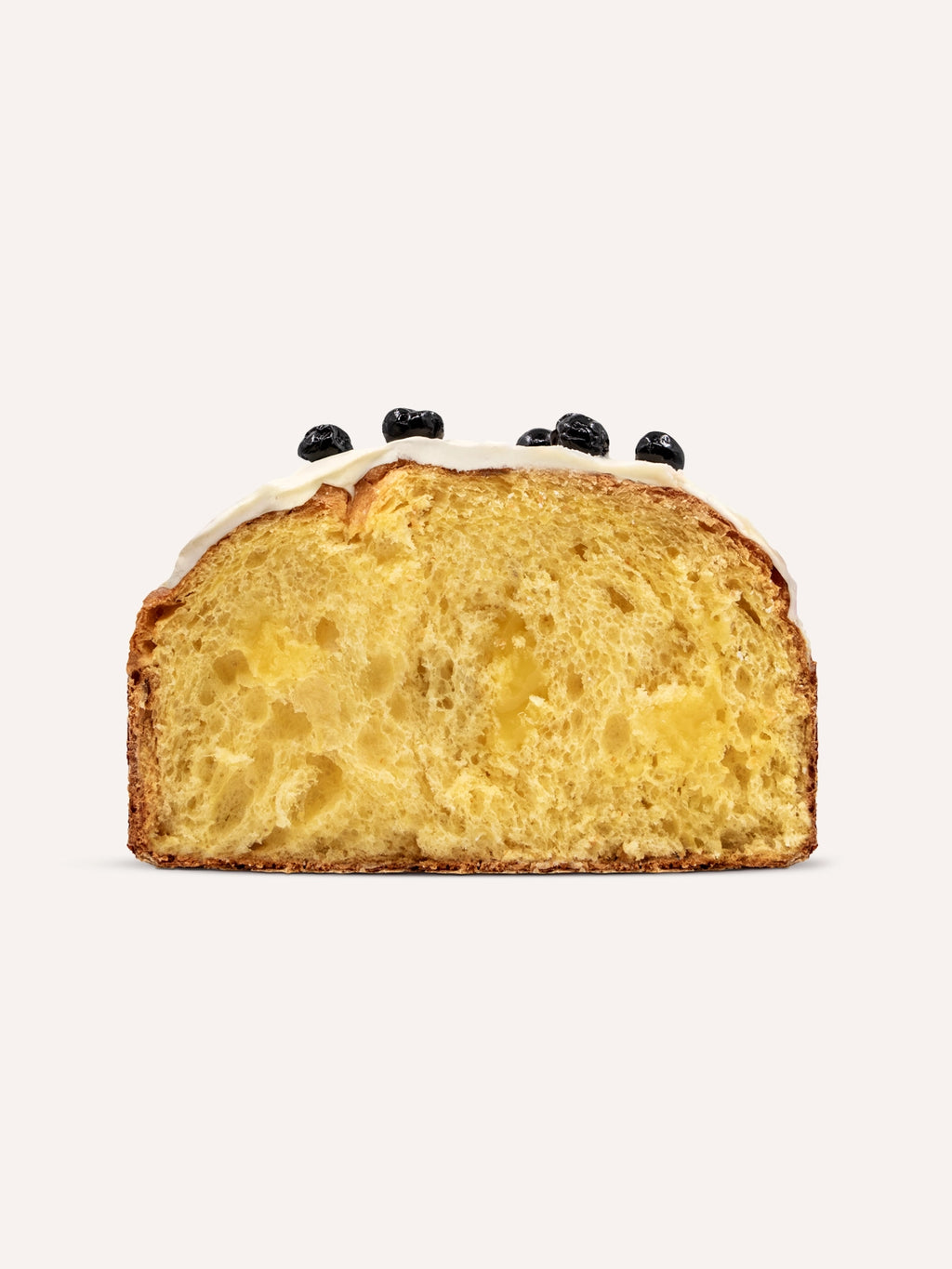 Panettone artigianale all'Amarena con latte e burro di bufala campana da 1 Kg