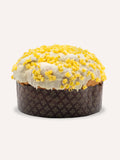 Panettone artigianale al Limone con latte e burro di bufala campana da 1 Kg