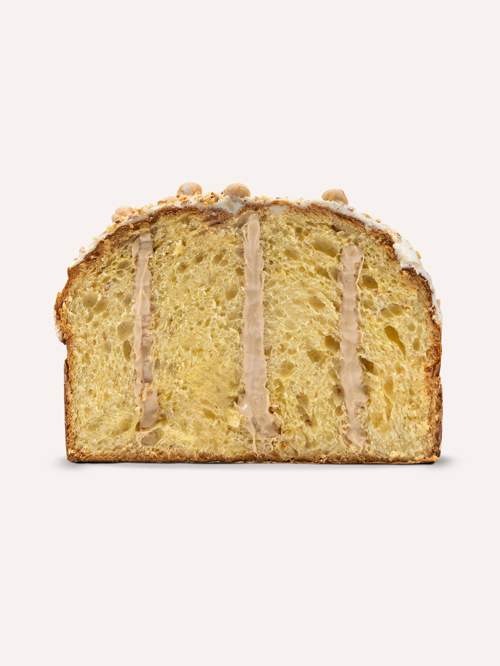 Panettone artigianale alla Nocciola con latte e burro di bufala campana da 1 Kg