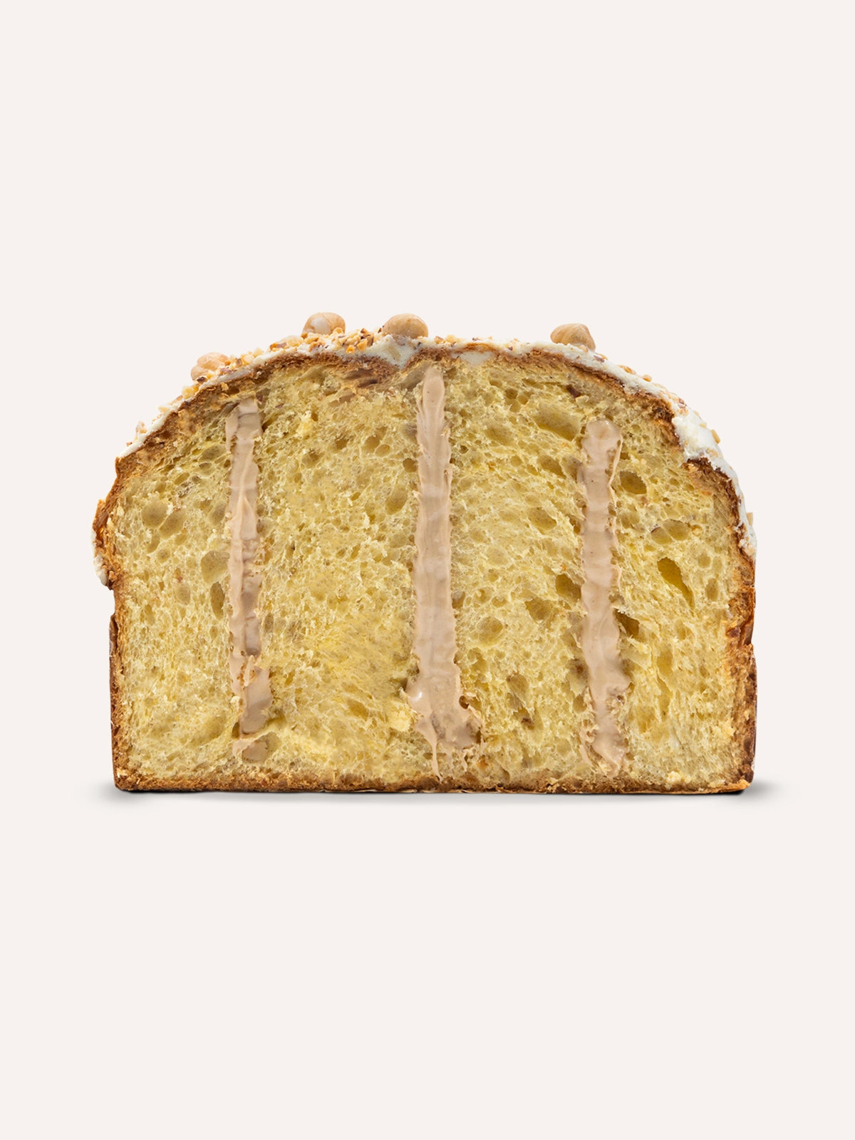 Panettone artigianale alla Nocciola con latte e burro di bufala campana da 1 Kg
