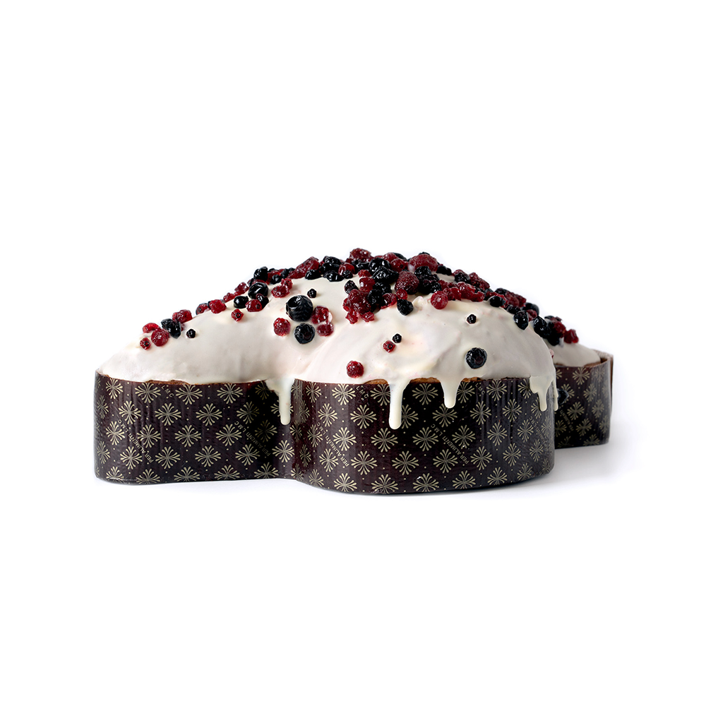 Colomba Artigianale ai Frutti di Bosco con Latte e Burro di Bufala
