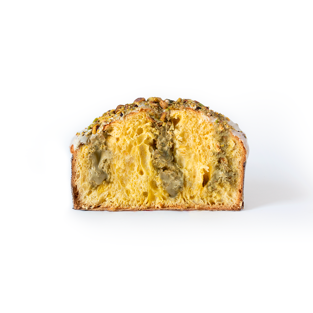 Colomba Artigianale al Pistacchio con Latte e Burro di Bufala
