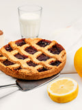 Crostata integrale al limone con burro e latte di bufala Tenuta Agrilat