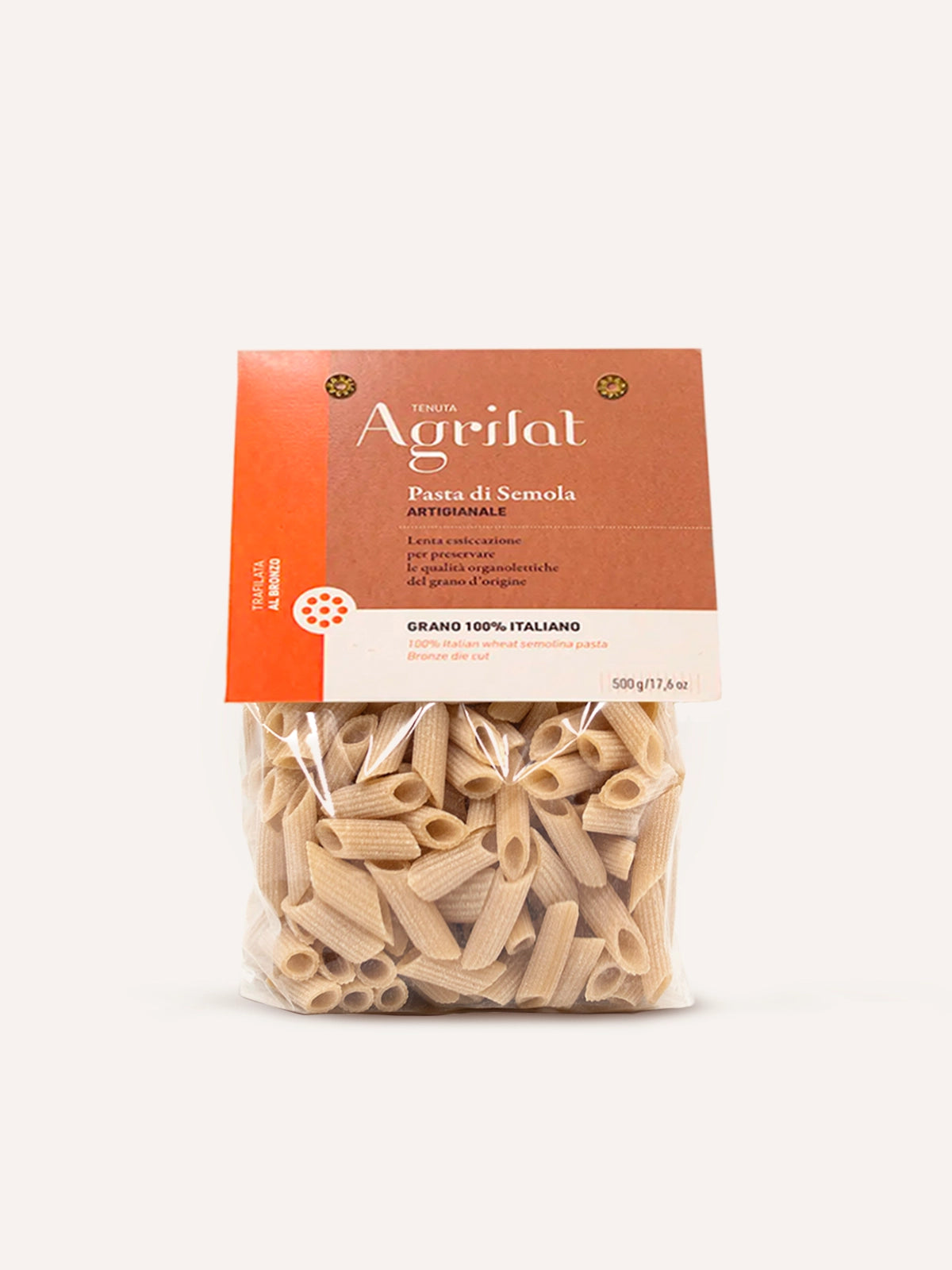 Mezze Penne Rigate Artigianali – Tenuta Agrilat